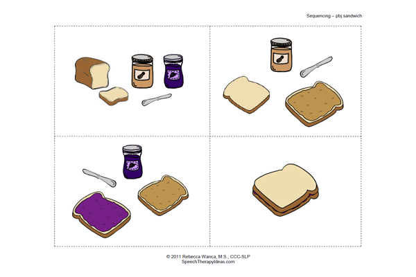 how to make a peanut butter and jelly sandwich step by step with pictures