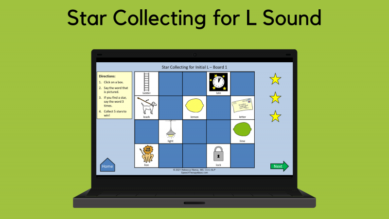 Star Collecting For L Sound